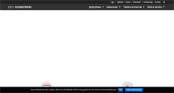 Desktop Screenshot of edv-kossmann.de